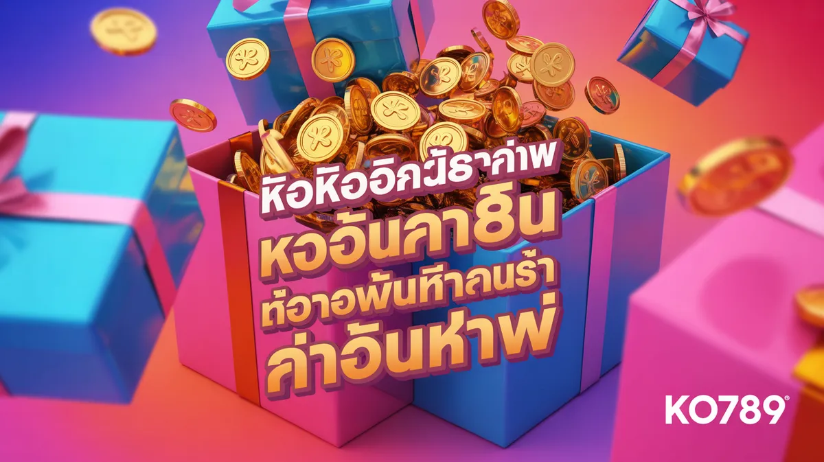 โปรโมชั่น ko789 เครดิตฟรี สุดคุ้ม