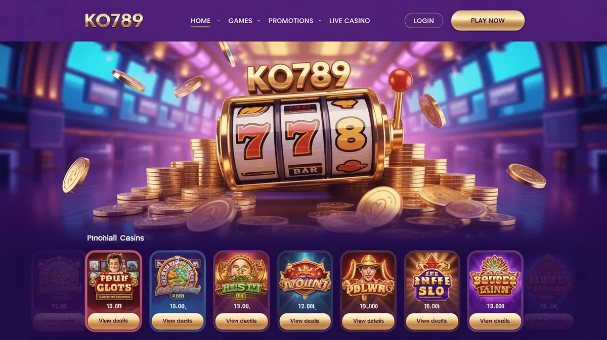 ko789 เว็บสล็อตออนไลน์ อันดับ 1 แจกเครดิตฟรี